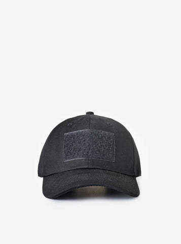 Velcro Patch Cap in Black