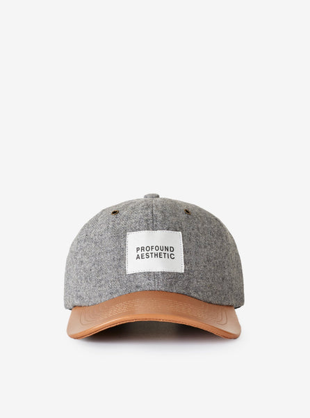 Wool Flannel Gray Baseball Hat