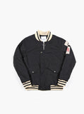 Stripe Hem World City Bomber Jacket